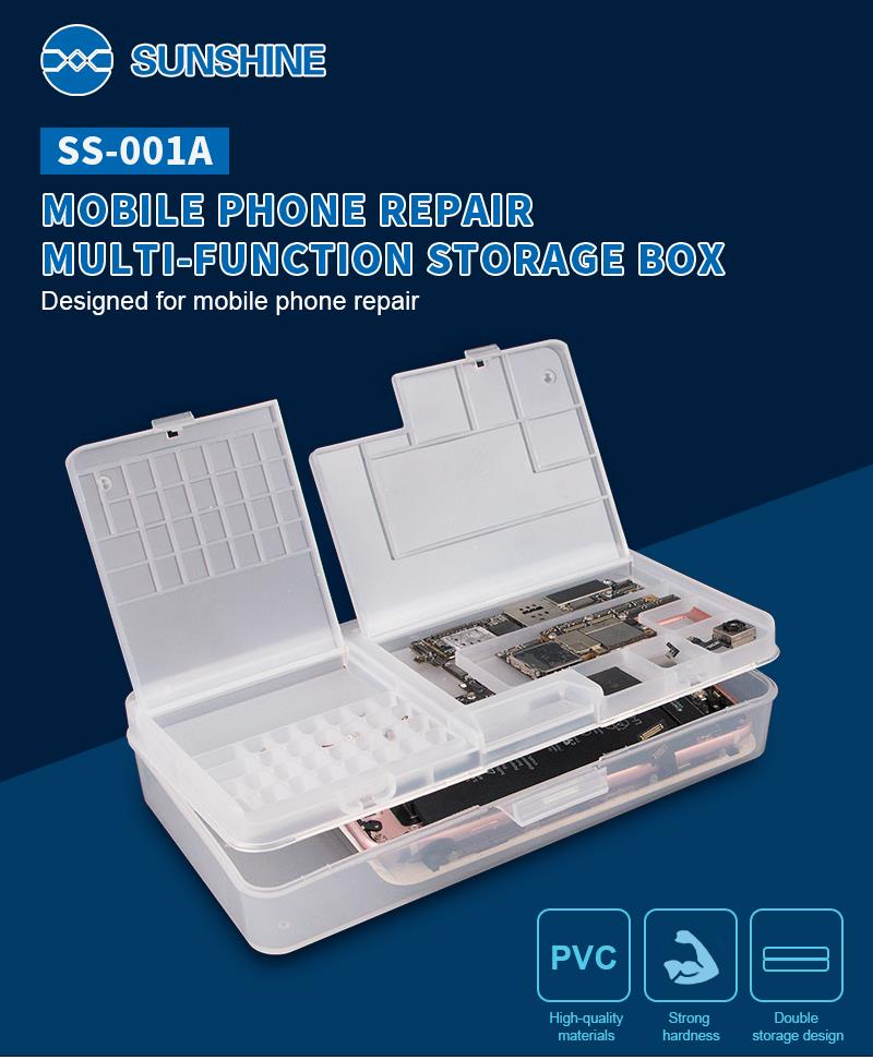 SUNSHINE SS-001A MOBILE PHONE REPAIR MULTI-FUNCTION STORAGE BOX
